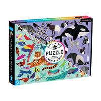 100 Pc Puzzle - Double Sided - Animal Kingdom