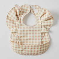 Pilbeam Frilled Bib - Gingham