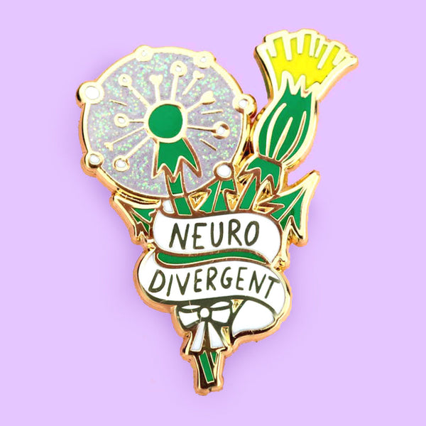 Jubly Umph Lapel Pin - Neurodivergent