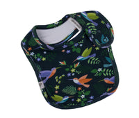 Organic Cotton Bib - Hummingbirds