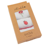 Baby Sock 3 Pack - Garden