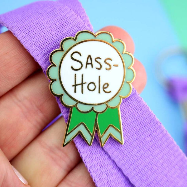 Jubly Umph Lapel Pin - Sass-Hole