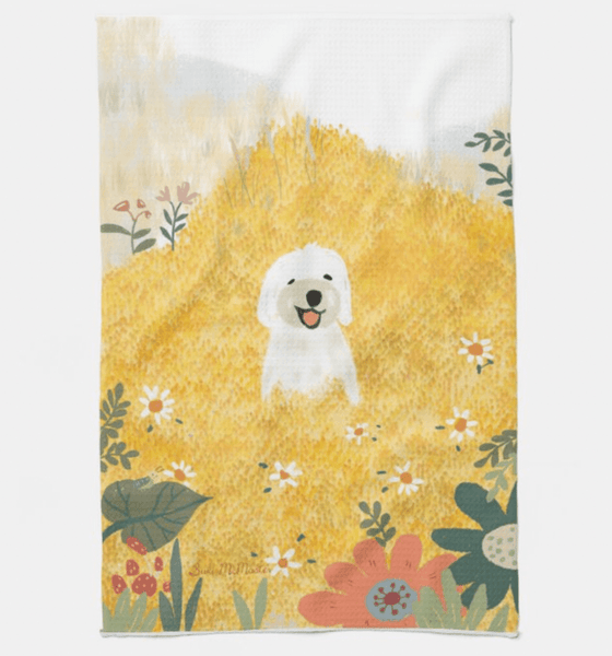 Suki McMaster Tea Towel - Daisy