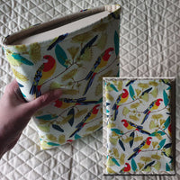 Stitch Shelf Book Sleeve - Rosella