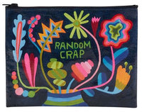 Blue Q Zipper Pouch - Random Crap