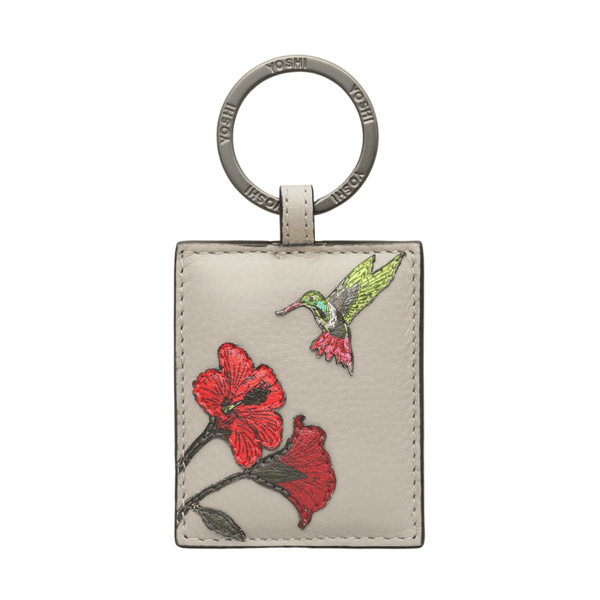 Yoshi Leather Keyring - Hummingbird