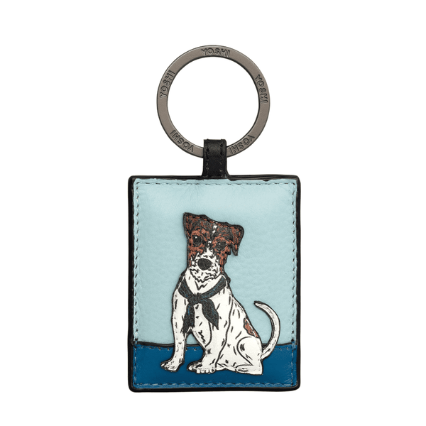 Yoshi Leather Keyring - Dogs Terrier