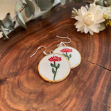 Dangles - Botanical Red Flower