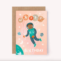 LSS Card - Kid's Birthday Astronaut