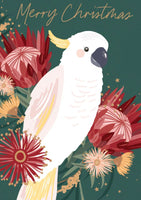 CW Christmas Card - Cockatoo