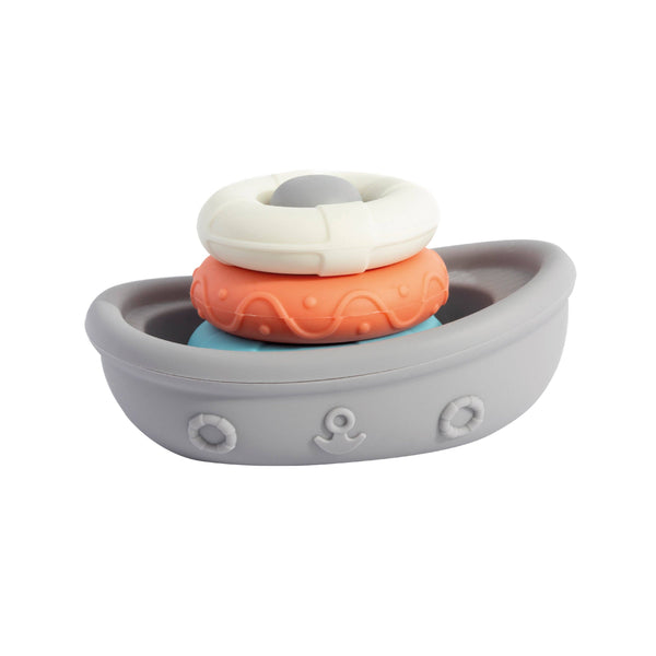 Bath Toy - Stacking Boat with Rings