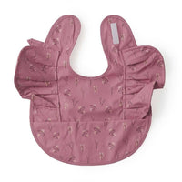 Frill Snuggle Bib - Floret