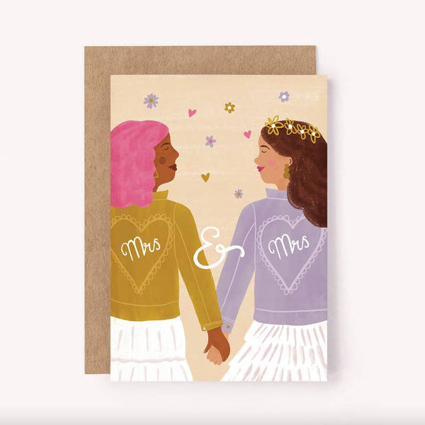 LSS Card - Wedding Mrs & Mrs