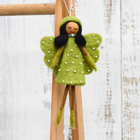 Felt - Fairy Angel Lime Green Dress