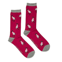 Red Parka Adult Socks - Ibis