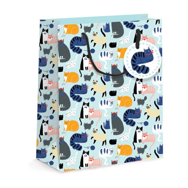 Gift Bag Medium - Cats