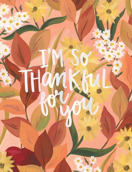 OC Card - Floral Thankful