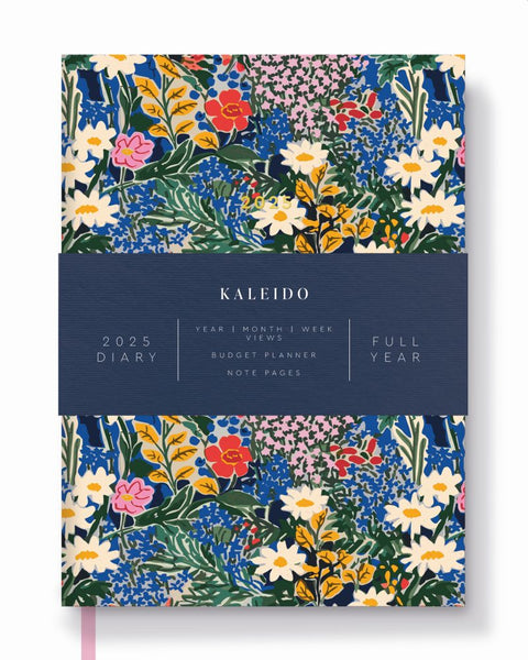 2025 A5 Diary - Kaleido Painted Floral