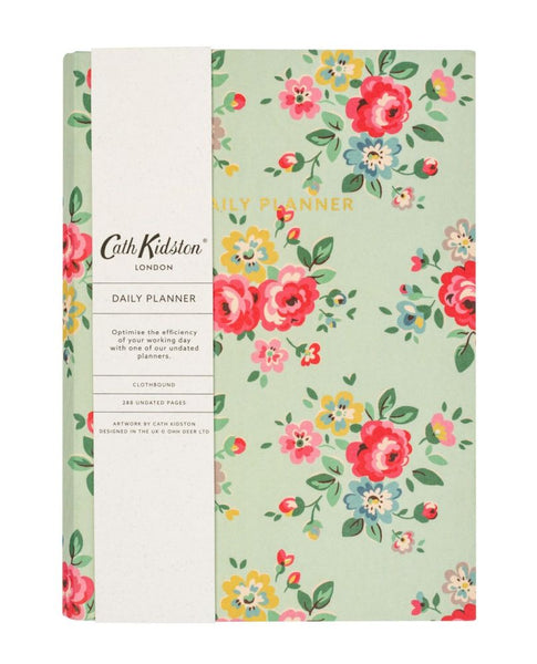 A5 Daily Planner - Cath Kidston Duck Egg Floral