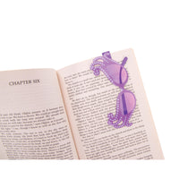 ISgift Magnetic Bookmark - Glasses Purple