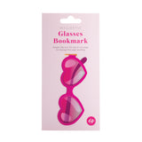 ISgift Magnetic Bookmark - Glasses Pink