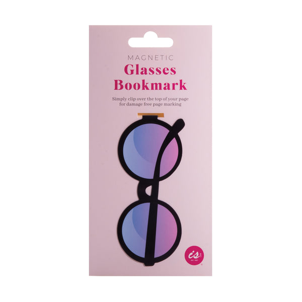 ISgift Magnetic Bookmark - Glasses Black