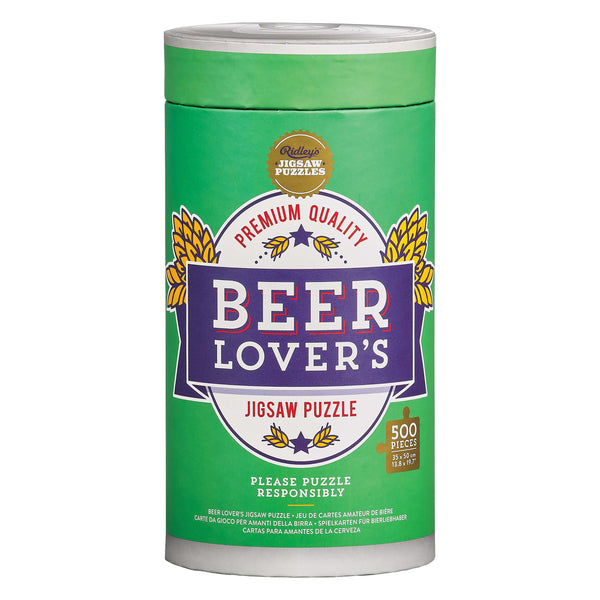 500 Pc Puzzle - Ridleys Beer Lover's