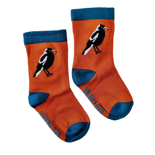 Red Parka Baby Socks - Magpie