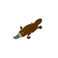 Red Parka Pin - Platypus