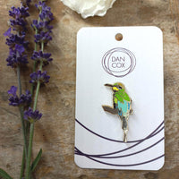 Dan Cox Enamel Pin - Rainbow Bee Eater