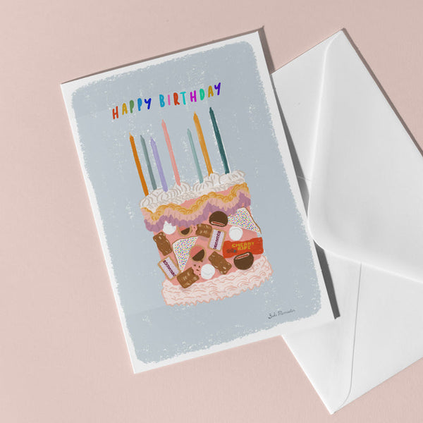 Suki McMaster Card - Aussie Birthday Cake