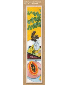 Wooden Bookmark - MV - Paw Paw & Gum