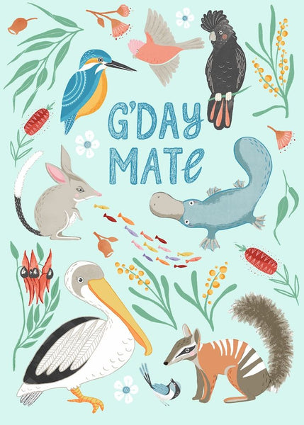 Wirihana Design Card - G'day Mate