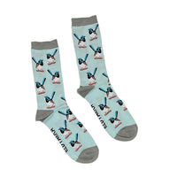 Red Parka Kids Socks - Fairy Wren