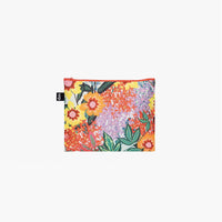 LOQI Zip Pockets 3 Pc - Pomme Chan Thai Floral