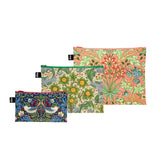 LOQI Zip Pockets 3 Pc - William Morris