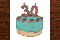 The Nonsense Maker Card - Birthday 30