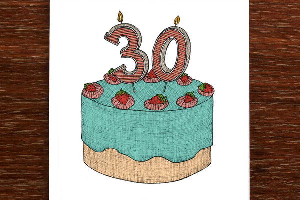 The Nonsense Maker Card - Birthday 30