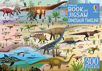 Usborne 300 Pc Jigsaw and Book - Dinosaur Timeline