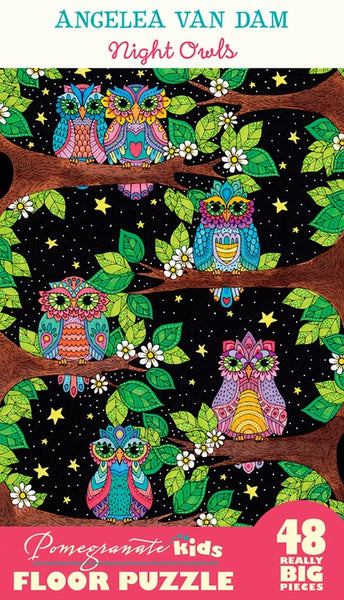 48 Pc Floor Puzzle - Night Owls