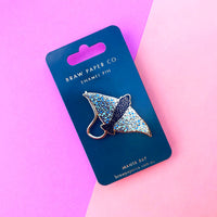 Braw Enamel Pin - Eagle Ray