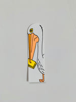 Little Paper House Press Bookmark - Pelican