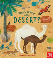 Board Book - Who's Hiding in the Desert?