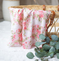 Muslin Wrap - Peony Rose