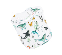 Organic Cotton Bib - Under the Sea