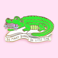 Jubly Umph Lapel Pin - So Many Books So Little Time