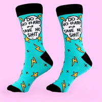 Jubly Umph Socks - Do No Harm Take No Shit