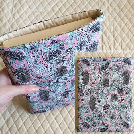 Stitch Shelf Book Sleeve - Pollen