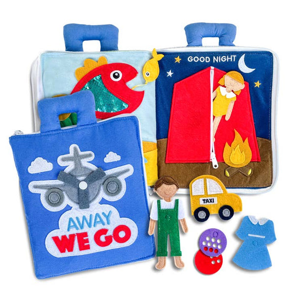 Fabric Activity Book - Away We Go