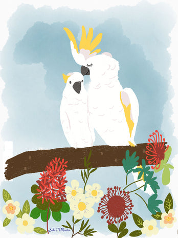 Suki McMaster Card - Cockatoo